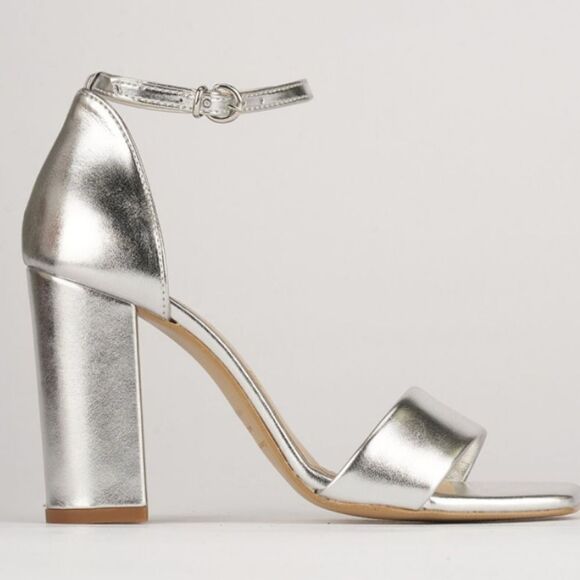 BRAND NEW A.NEW DAY BLOCK ANKLE STRAP OPEN TOE SANDAL - Picture 8 of 16